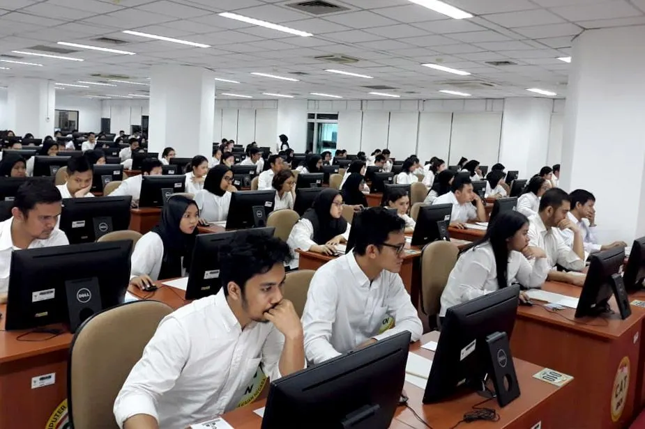 Ilustrasi barang yang tidak boleh dibawa saat tes seleksi CPNS 2023.