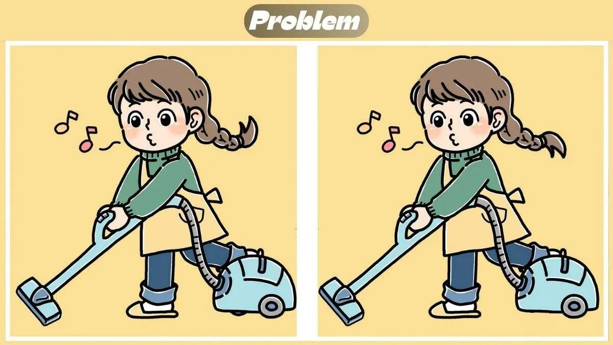 Tes IQ: Ada 3 Perbedaan pada Gambar Wanita yang Sedang Bersih-bersih, Bisakah Kamu Menemukannya?