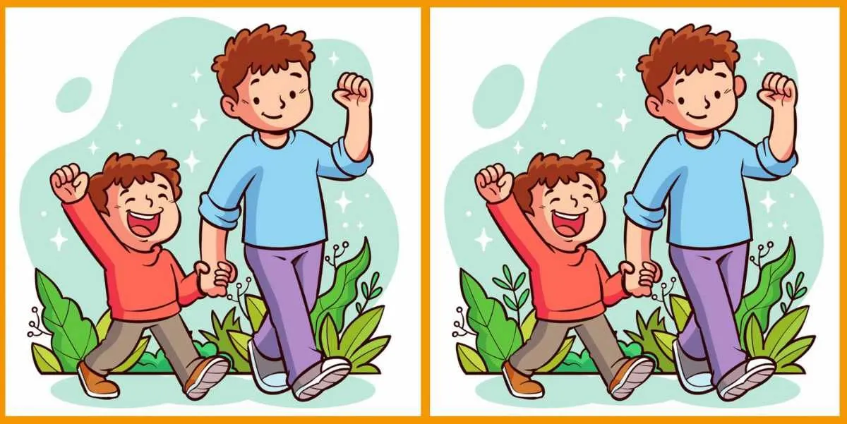 Tes IQ: Temukan 3 Perbedaan dalam Gambar Ayah dan Anak untuk Asah Kemampuan Analisamu
