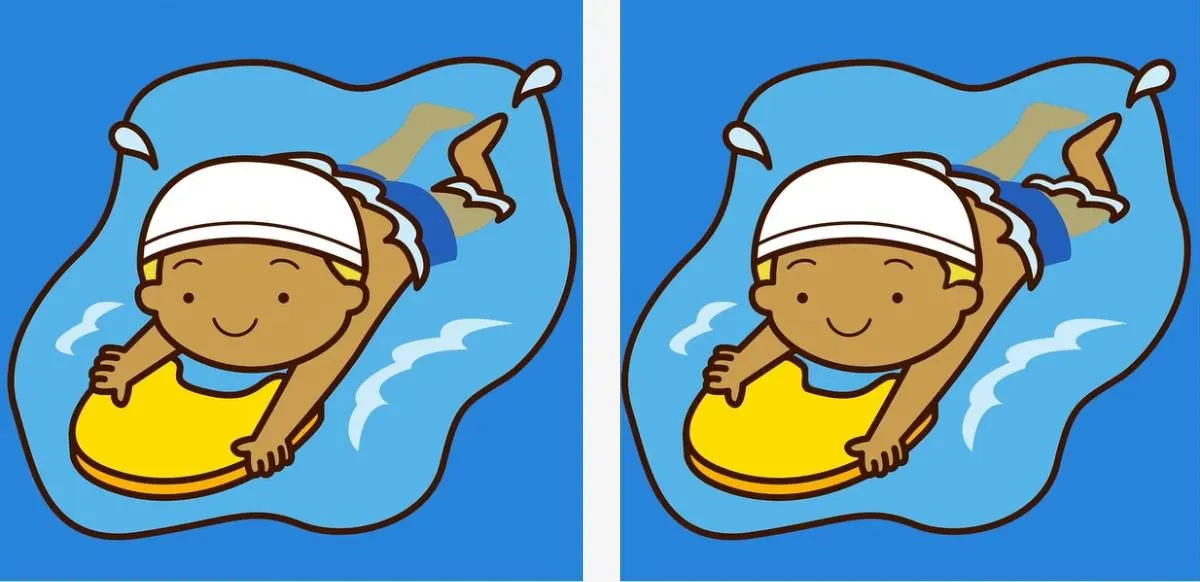 Tes IQ: Temukan 3 Perbedaan dari Orang yang Sedang Berenang Ini