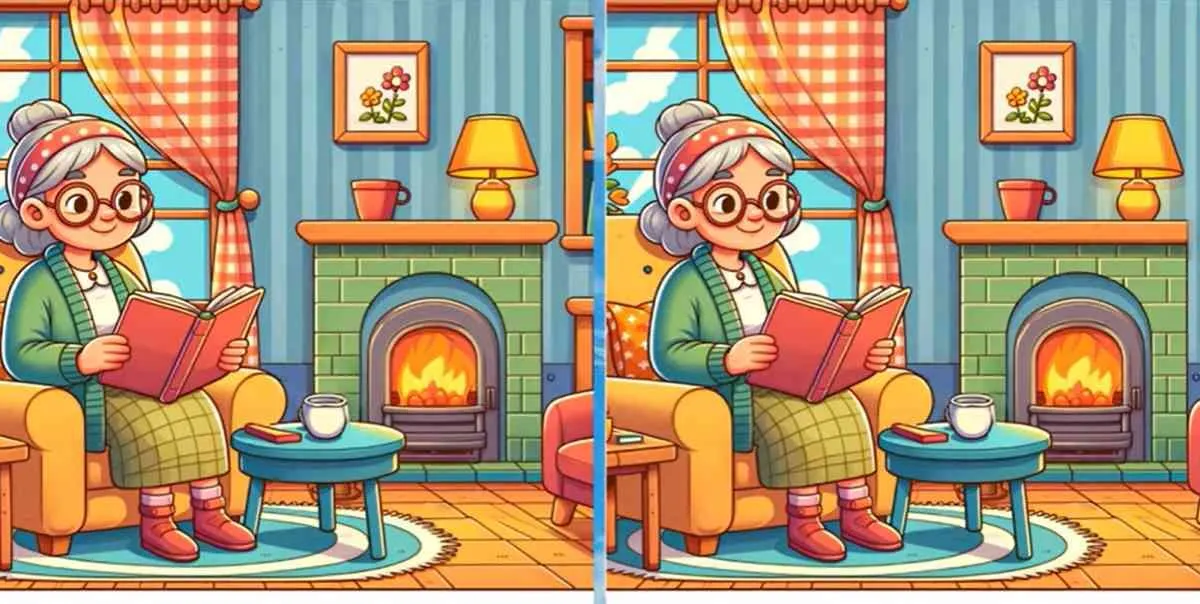 Tes Penglihatan: Dapatkah Kamu Menemukan 3 Perbedaan di Gambar Nenek dalam Waktu 9 Detik?