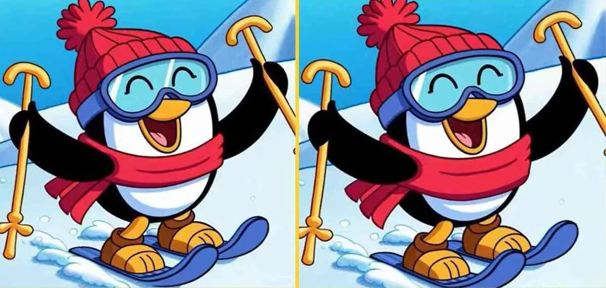 Tes Penglihatan: Yuk Seruan-seruan, Temukan 3 Perbedaan di Gambar Penguin Lucu Ini dalam 12 Detik!