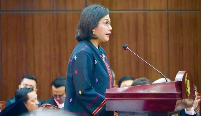 Potret Mensos Sri Mulyani