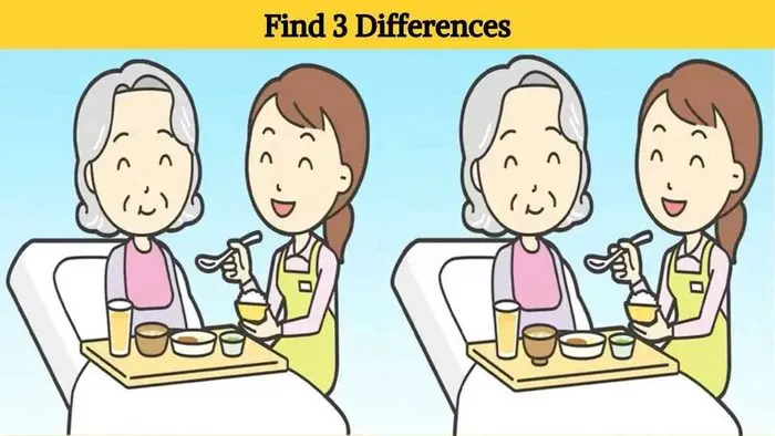 Tes Psikolog: Temukan 3 Perbedaan yang Mencolok pada Gambar Nenek dan Cucunya