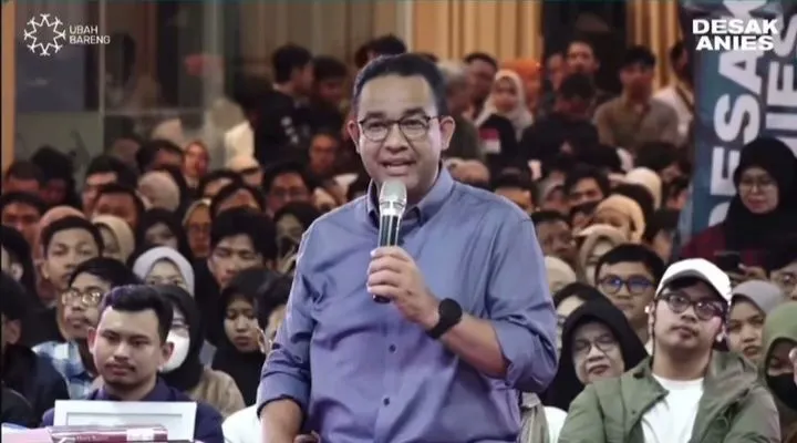 Anies Baswedan janji tidak akan menghapus program bansos, melainkan akan menambahnya dengan bansos plus.