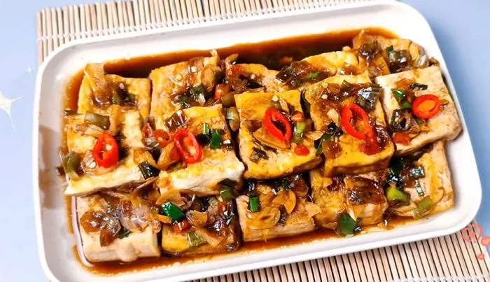 Resep tahu siram