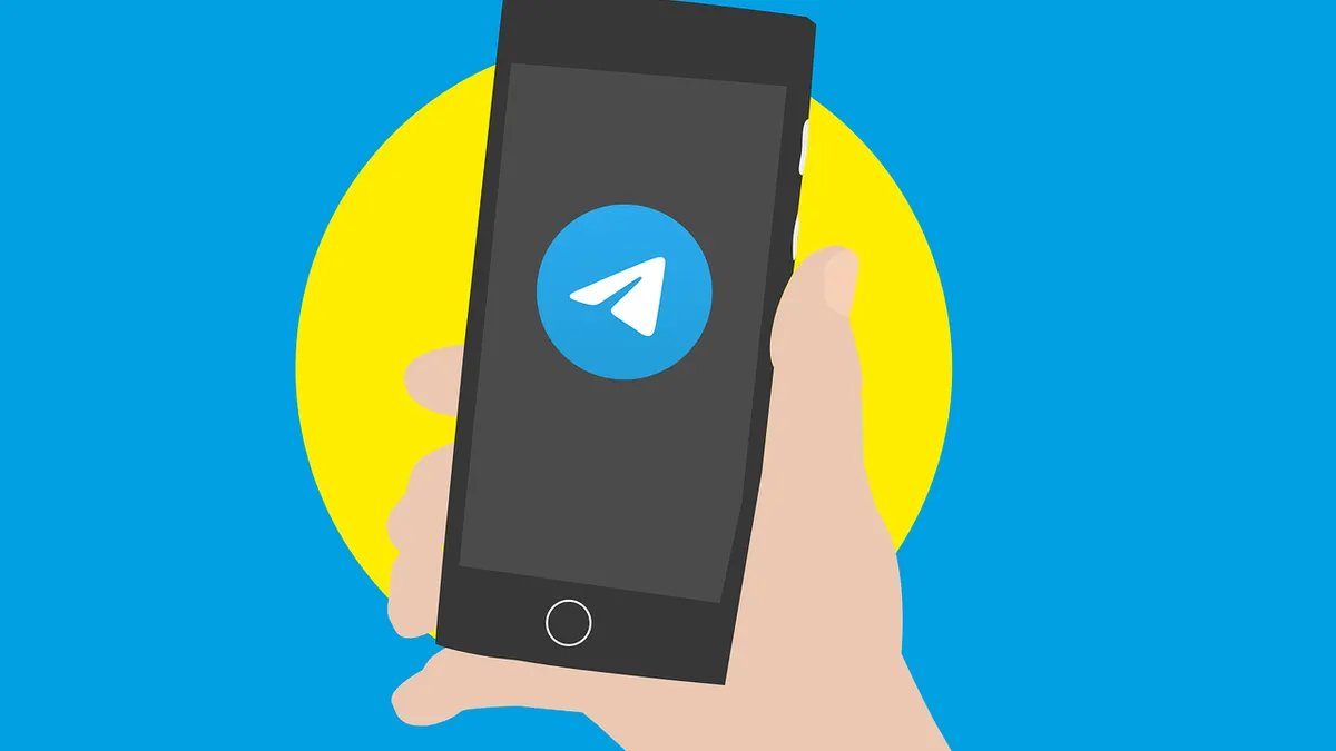 Illustrasi. Telegram