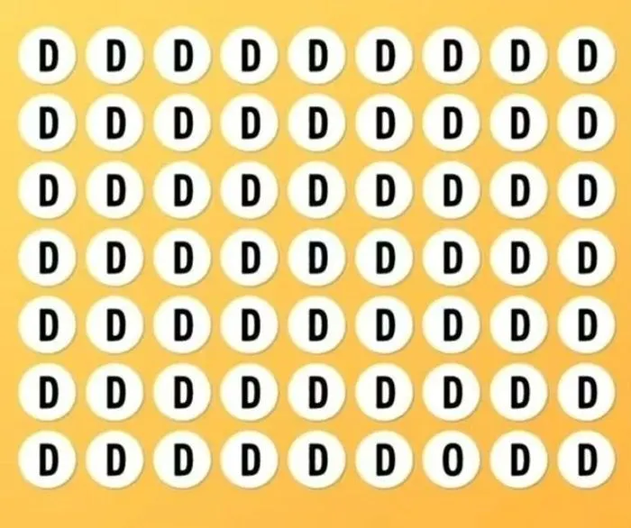 Tes Penglihatan: Secepat Apa Anda Temukan huruf O di Antara huruf D, 5 Detik Saja Cukup!