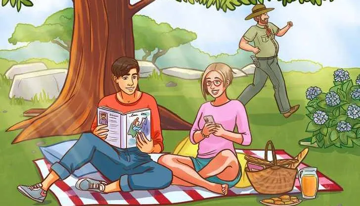 Tes IQ: Berapa Banyak Buku Tersembunyi di Gambar?