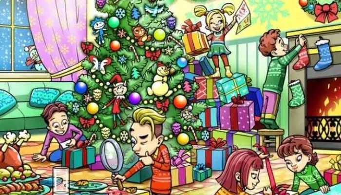 Tes IQ: Bisakah Kamu Menemukan Sinterklas yang Bersembunyi di Pesta Natal dalam Waktu 11 Detik?