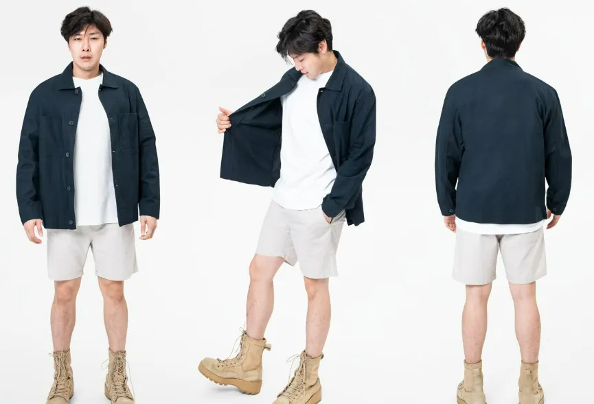 Ilustrasi tips memilih outfit celana cowok.