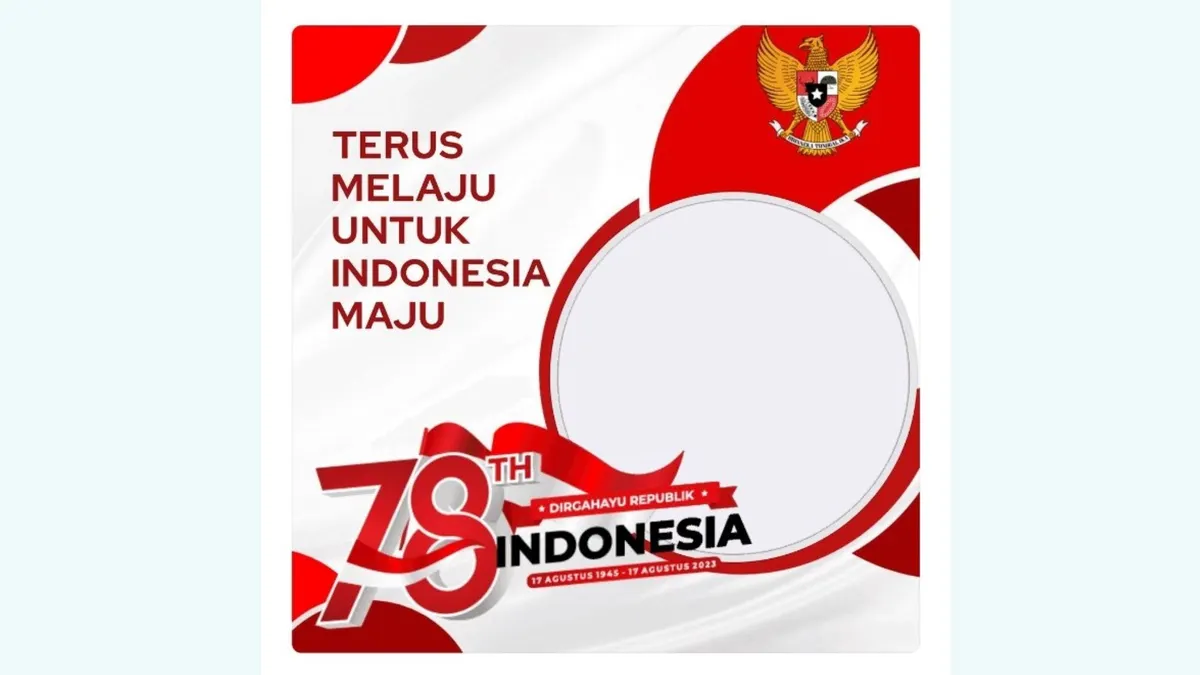 Twibbon 17 Agustus 2023