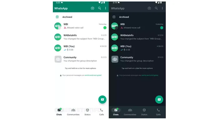Dapatkan pengalaman baru dengan tampilan serupa iPhone di WhatsApp Android