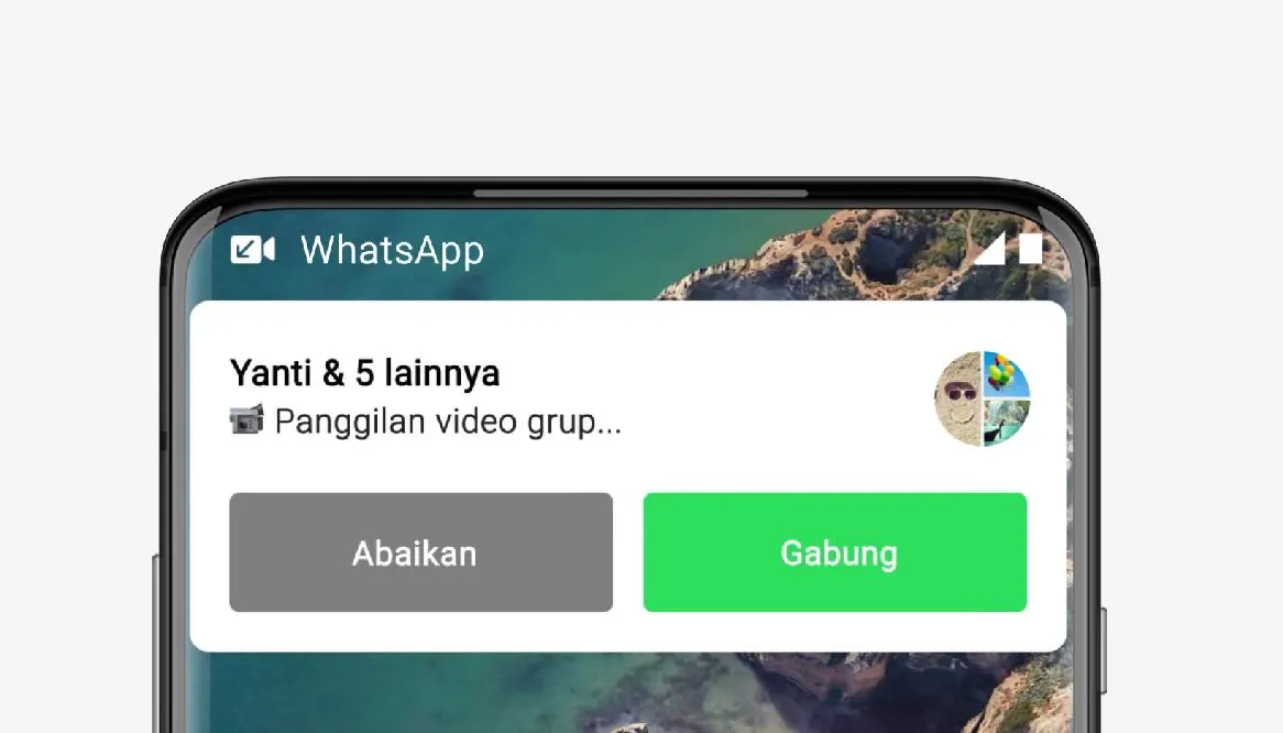 Cara Video Call WhatsApp hingga 32 Orang