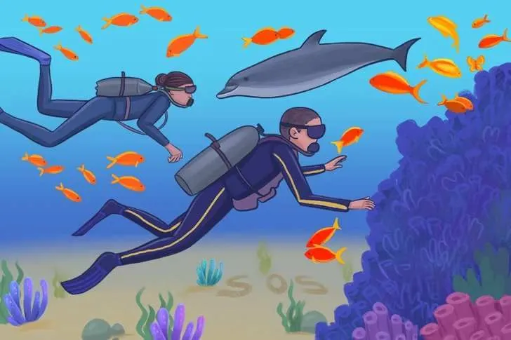Tes IQ: Cari 4 Kesalahan dari Gambar Bawah Laut Ini, Buktikan Kamu Si Cerdas 