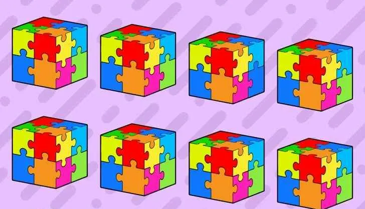 Tes Ilusi Optik: Hanya 3 dari 10 Orang yang Dapat Menemukan Rubik Paling Berbeda di Gambar Ini