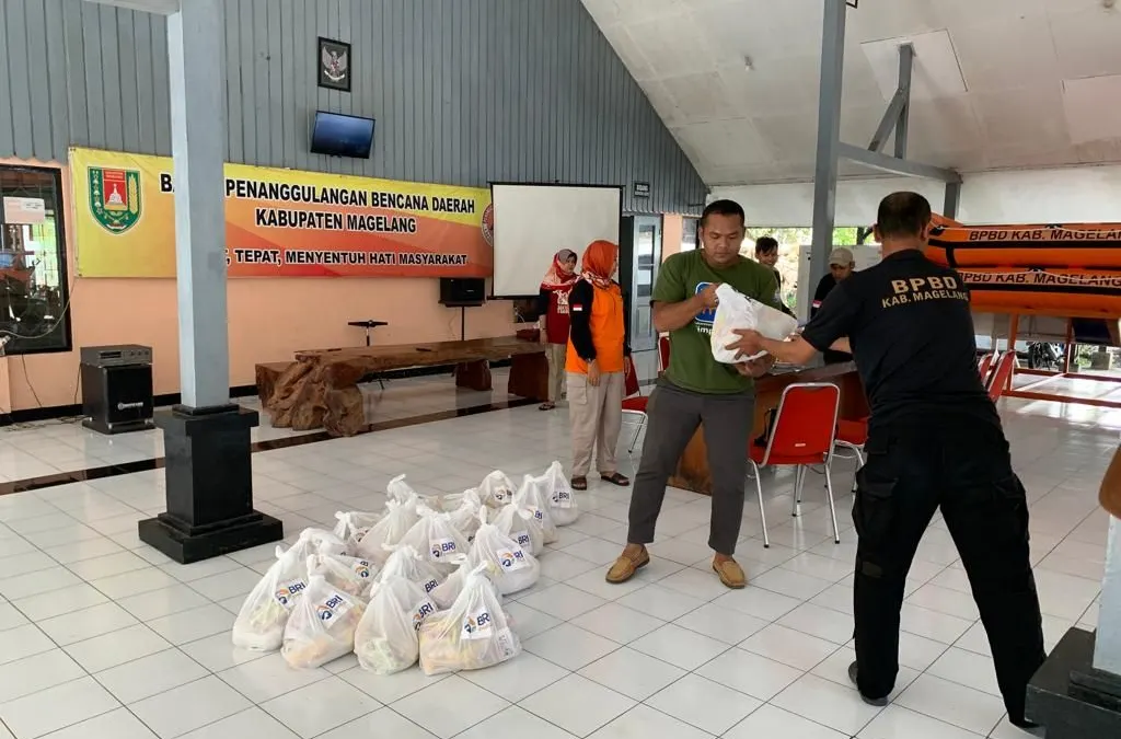 BRI Salurkan Bantuan pada Korban Terdampak Erupsi Gunung Merapi