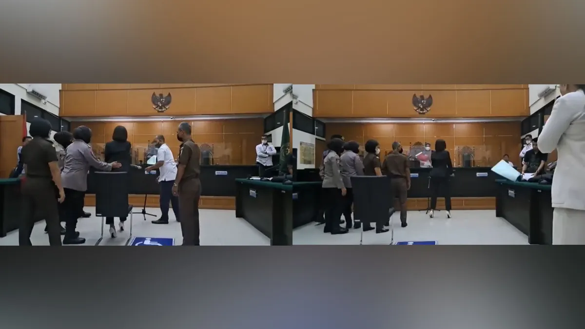 Geger! Nikita Mirzani Ngamuk Dalam Ruang Sidang Pukul Microphone dan Lempar Papan, Ternyata Karena Hal Ini