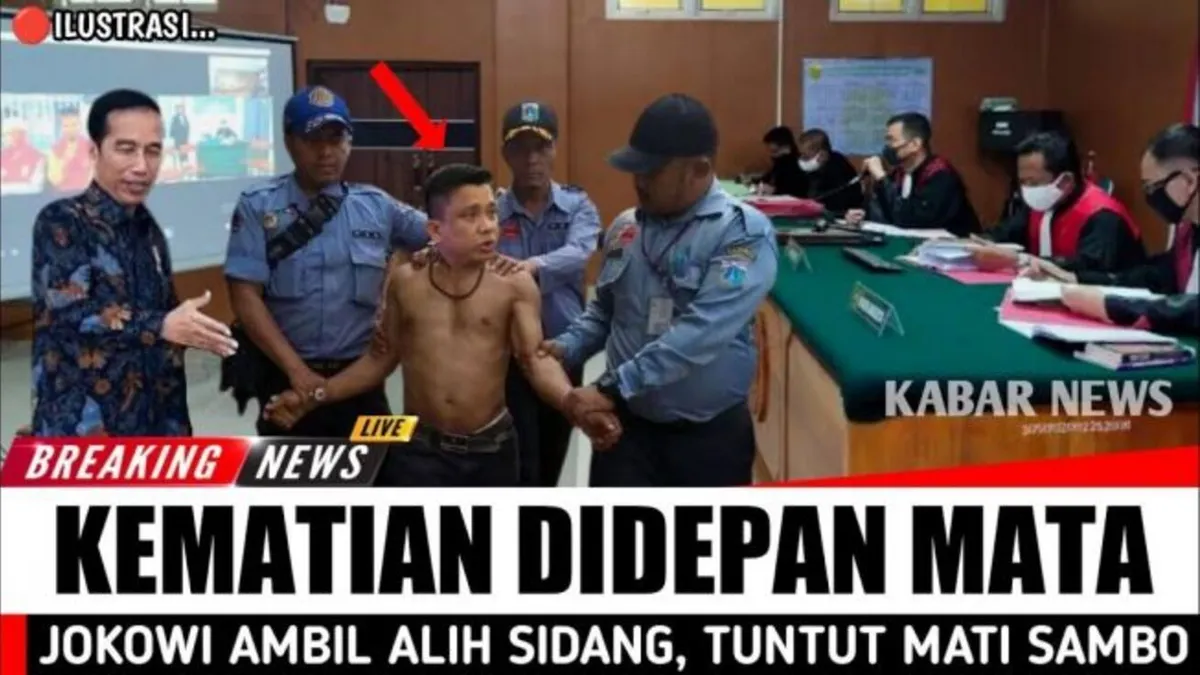 Heboh kabar Presiden Jokowi memvonis hukuman mati terhadap Ferdy Sambo dan Putri Candrawathi.