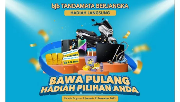 Di bank bjb, Nabung Berjangka Langsung Bawa Pulang Sepeda Motor