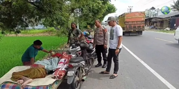 Viral! Bermodal Bentor Butut Rahmad Aulia, Bocah 11 Tahun Bawa Ayahnya Berobat Tempuh Jarak 115 Km 