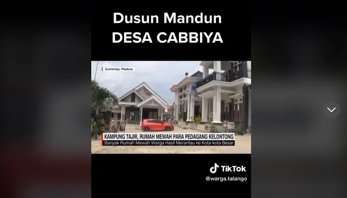 Viral! Kampung Tajir di Sumenep Madura, Rumah Mewah Bernilai Miliaran Milik Para Pedagang Kelontong