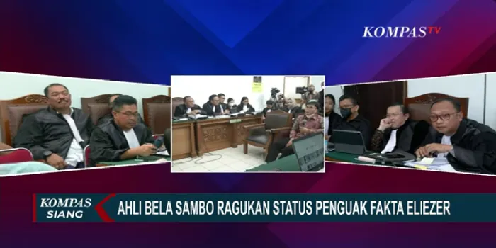 Status Justice Collaborator Richard Eliezer kini dipermasalahkan