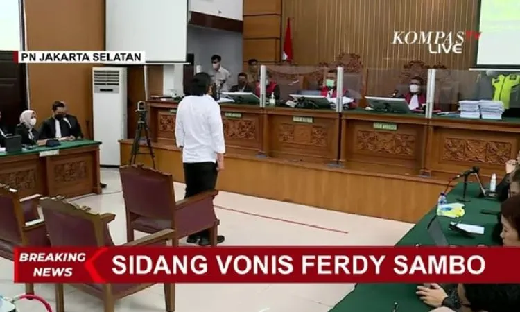 Divonis Mati! Ternyata Inilah Pertimbangan Majelis Hakim terhadap Terdakwa Ferdy Sambo