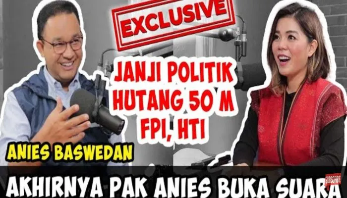 AYOJAKARTA.COM &ndash; Isu perjanjian antara Menteri Pertahanan Prabowo Subianto dan Mantan Gubernur DKI Jakarta Anies Baswedan berhembus kencang jelang.  Sebelumnya Menteri Pariwisata dan Ekonomi Kreatif (Menparekraf), Sandiaga Uno menyampaikan bahwa Anies Baswedan memiliki perjanjian politik dengan Prab