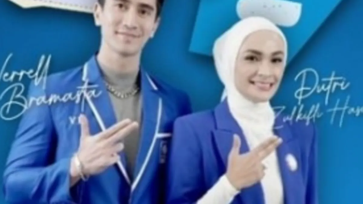 Verrel Bramasta Masuk Dunia Politik dan Resmi Bergabung Dengan Partai Amanat Nasional PAN.(Tangkap Layar Instagram Partai Amanat Nasional)