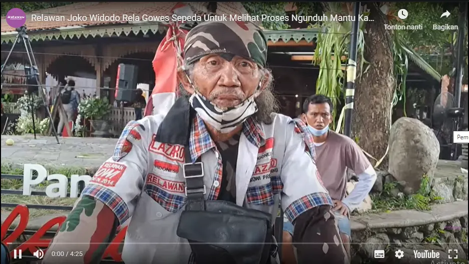 Ngunduh Mantu Kaesang dan Erina, Relawan Rela Gowes untuk Hadiri Acara