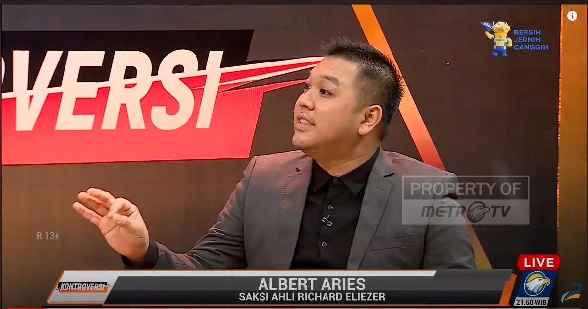 Jadi Saksi yang Meringankan Richard Eliezer, Ahli Hukum Pidana Albert Aries Sampai Debat dengan Seniornya!