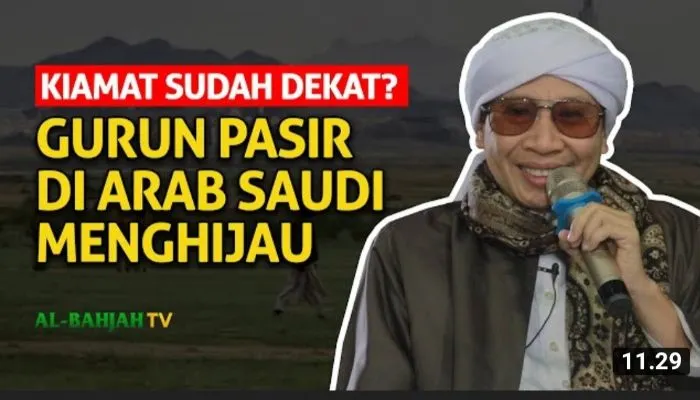 Bukan Menghijaunya Tanah Arab, Kata Buya Yahya yang Harus Lebih Ditakuti dan Dipersiapkan yakni Hal Ini