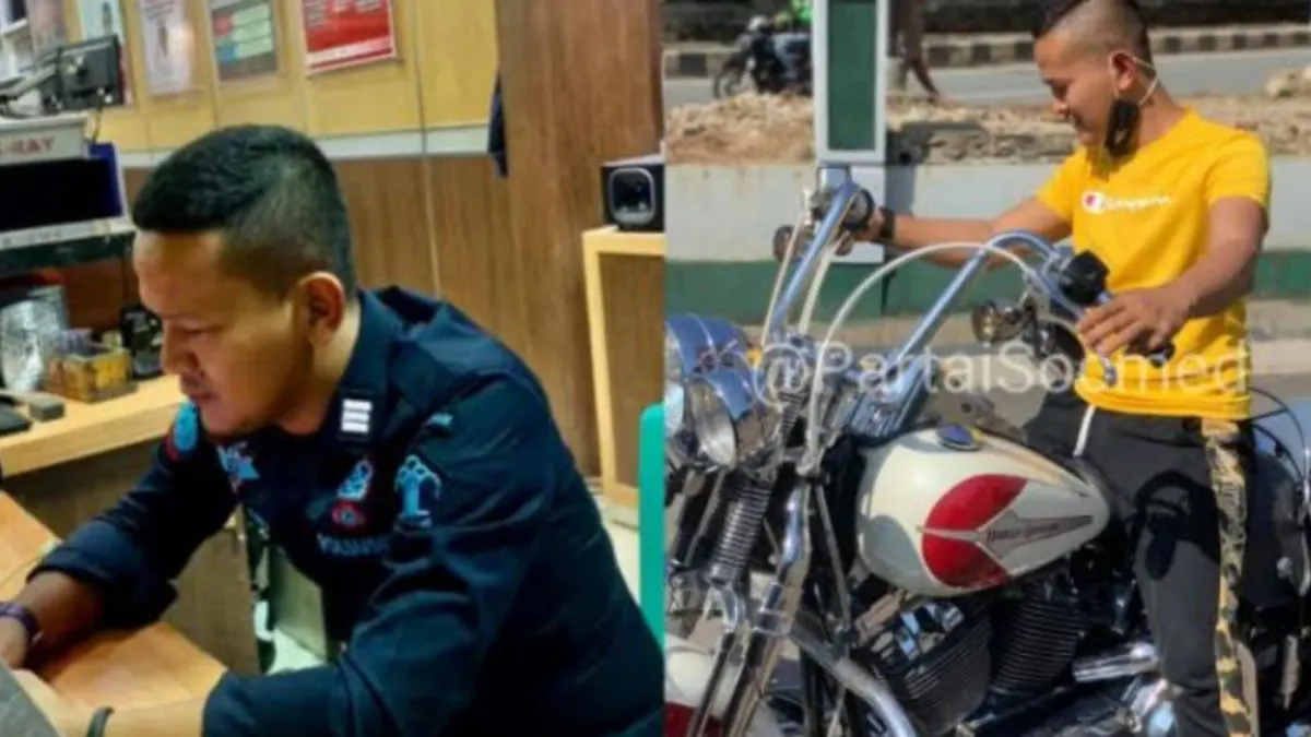 Dhawank Delvi, sipir lapas di Lampung yang suka flexing
