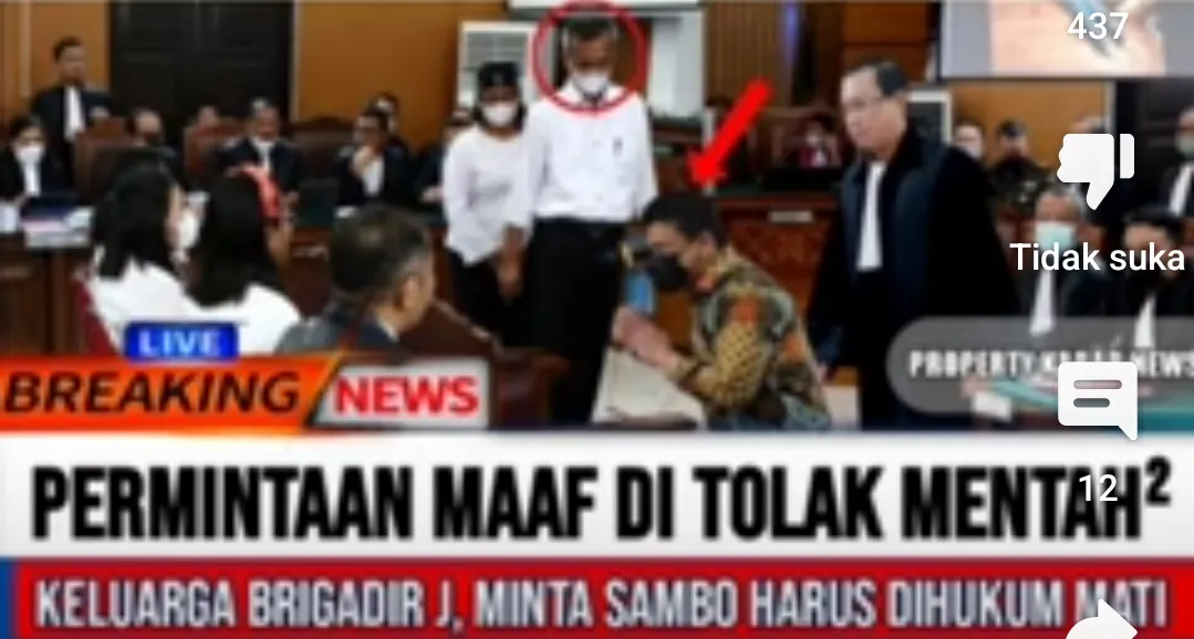 Keputusan Hakim Sudah Final! Permintaan Maaf Ferdy Sambo Ditolak dan Harus Dihukum Mati, Bagaimana Faktanya?