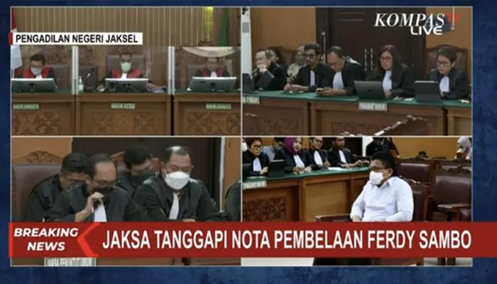 Nasib Ferdy Sambo di Ujung Tanduk, Jaksa Minta Hakim Untuk Tolak Pledoi Eks Kadiv Propam , Ini Alasannya