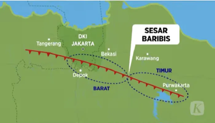 Benarkah Sesar Baribis Yang Kini Aktif Akan Timbulkan Potensi Gempa Megathrust 8,9M Di Wilayah Jakarta?