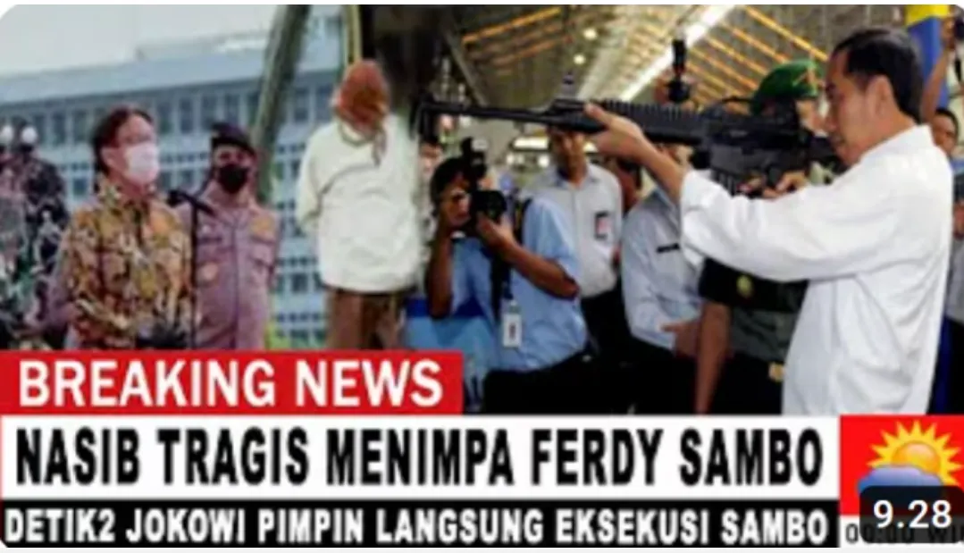 Terpopuler! CEK FAKTA: Nasib Tragis Menimpa Ferdy Sambo, Detik-detik Jokowi Pimpin Langsung Eksekusi
