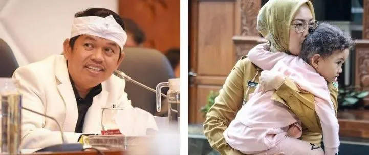 Dedi Mulyadi dan Ambu Anne Ratna Mustika