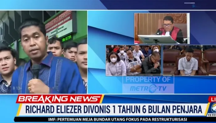 Martin Simanjuntak ungkap doa dan harapan baik untuk Richard Eliezer, berharap bisa memperbaiki hidup yang salah.