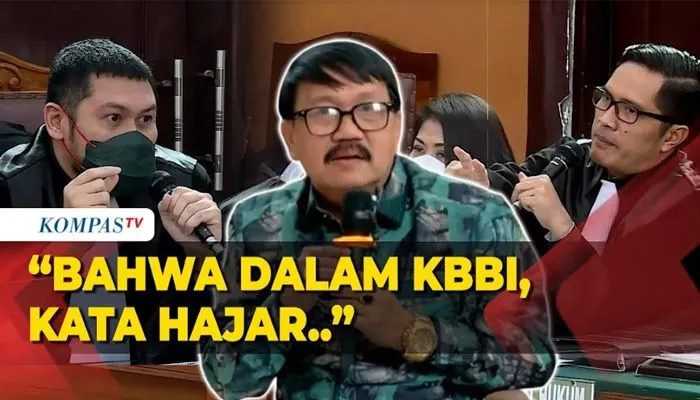 Bikin Naik Darah! Said Karim Ditanya Konteks Kata 'Hajar' Malah Jelaskan dari KBBI, Jaksa-Hakim Sampai Nyerah