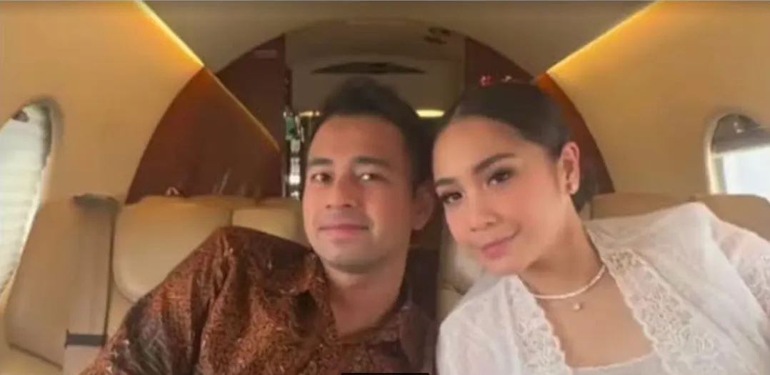 Raffi dan Nagita naik jet pribadi saat menghadiri acara Kaesang-Erina.