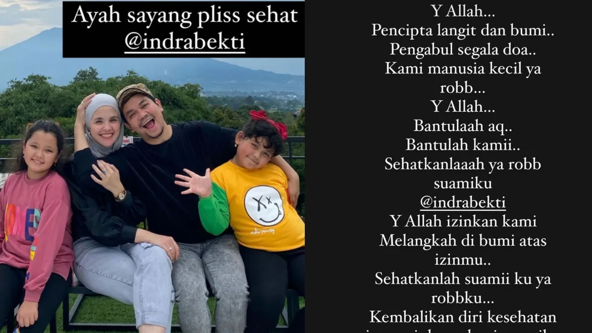 Update! Kondisi Terkini Indra Bekti : 2 Operasi Berjalan Lancar, Keluarga dan Sahabat Minta Doa Warganet 