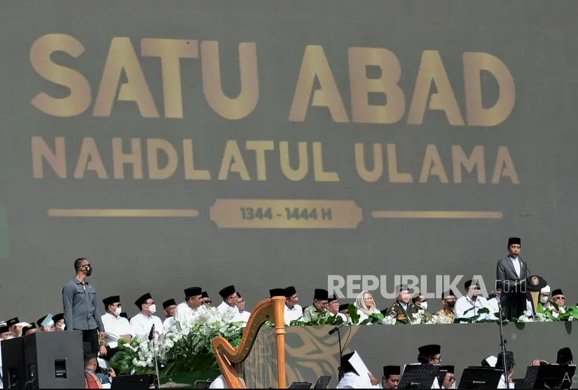 Di Satu Abad NU, Jokowi Ajak Untuk Siap Kuasai Iptek dan Perkembangan Teknologi Digital