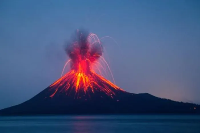 Ilustrasi Gunung Berapi