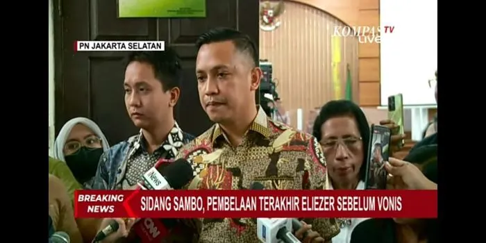 Ronny Talapessy kuasa hukum Richard Eliezer menaruh harapan pada sidang pembelaan terakhir