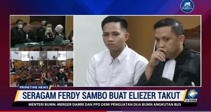 Bukti Ferdy Sambo Bikin Richard Eliezer Tertekan Terekam CCTV, Bharada E: Saya Didoktrin Terus