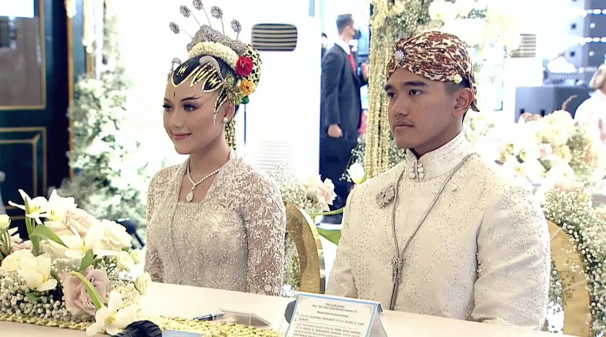 Sempat Tegang, Ekspresi Kaesang Pangarep Langsung Berubah Setelah Akad Nikah
