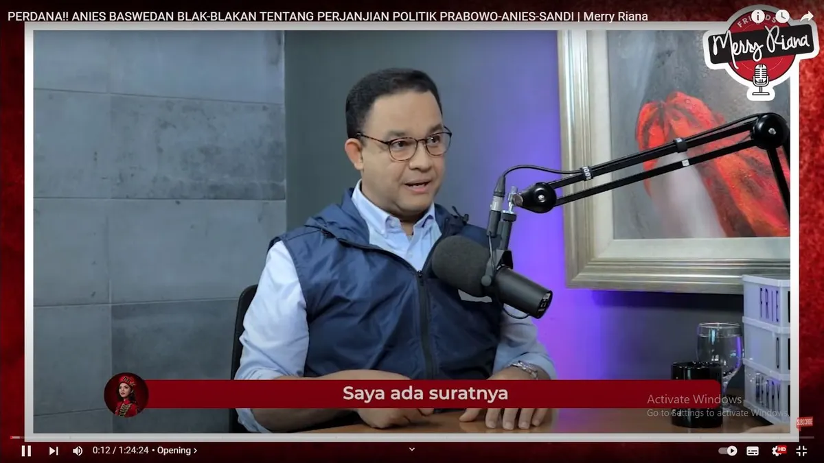 Eksklusif! Klarifikasi Anies Baswedan Soal Hutang Rp50 Miliar, Inilah 4 Poin Penting yang Disampaikan