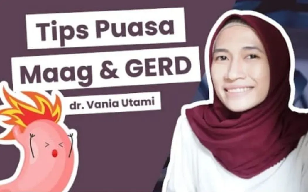 Dokter dan juga co-founder dari Mediscene, Vania Utami membagikan tips puasa bagi penderita maag dan gerd.